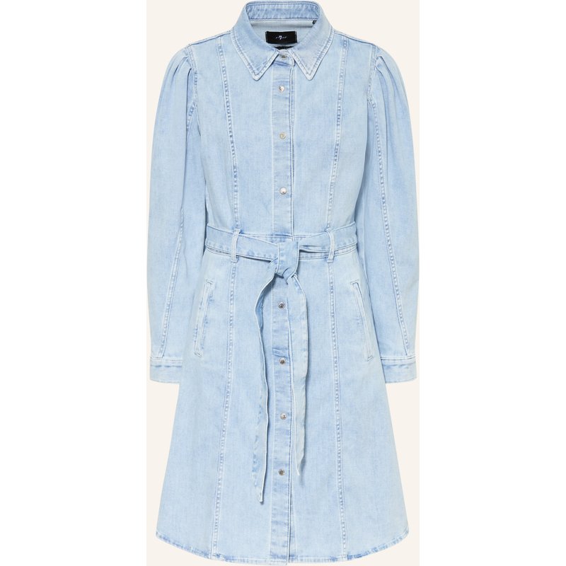 7 For All Mankind Jeanskleid Dewdrop blau