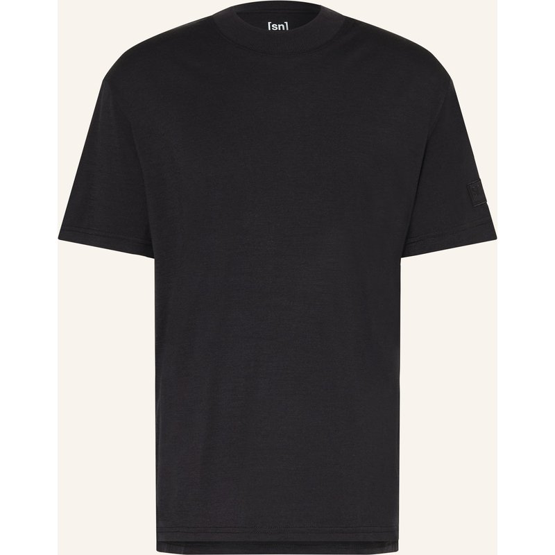 Super.Natural Funktionsshirt Casual Mit Merinowolle schwarz