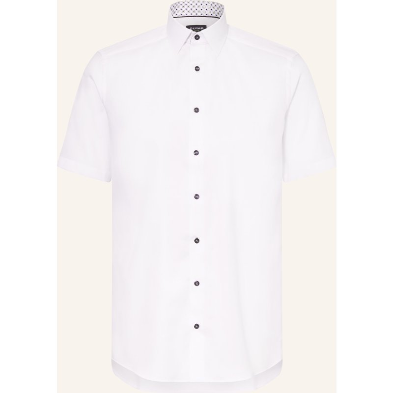 Olymp Kurzarm-Hemd Luxor Modern Fit weiss