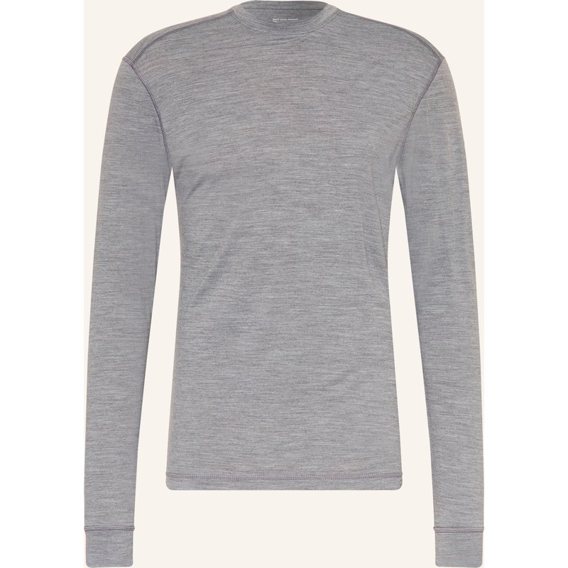 Super.Natural Funktionswäsche-Shirt tundra175 Mit Merinowolle grau
