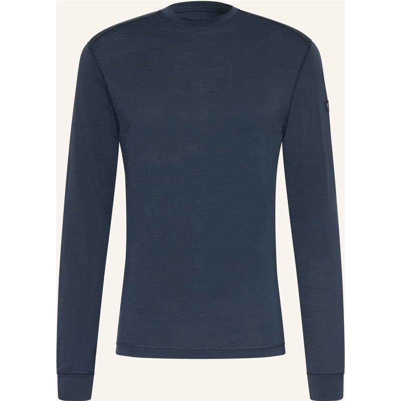 Super.Natural Funktionswäsche-Shirt tundra175 Mit Merinowolle blau