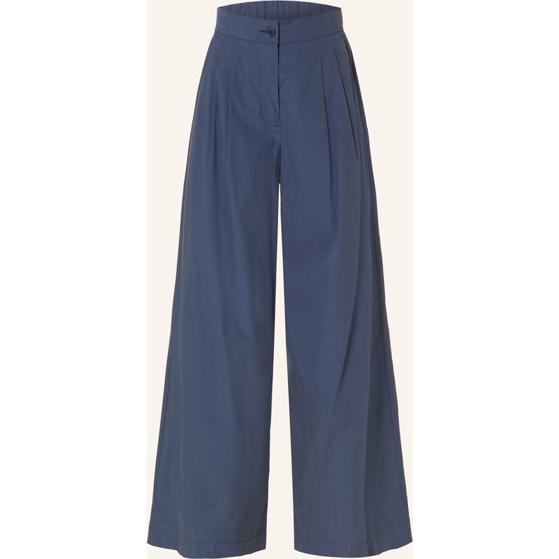 Weekend Max Mara Marlenehose Benda blau