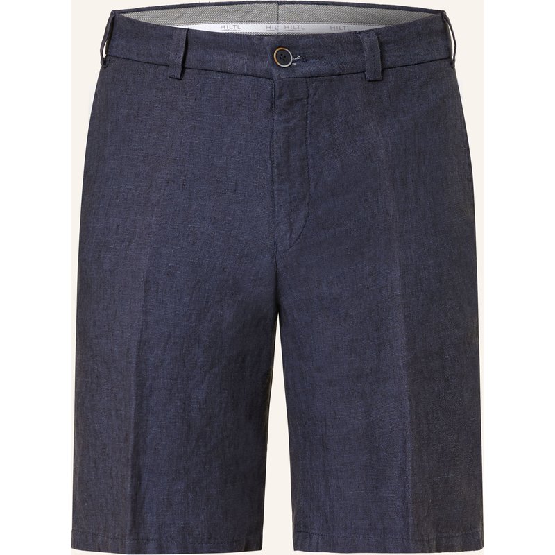 Hiltl Chinoshorts Parmino Aus Leinen blau