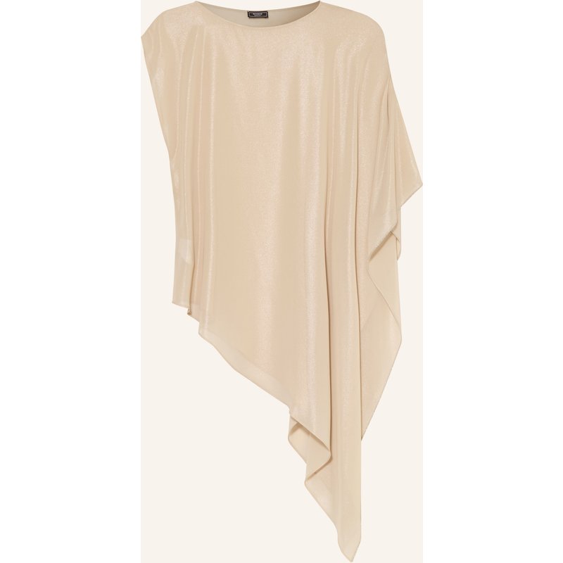 Peserico Blusenshirt Mit Schmucksteinen beige
