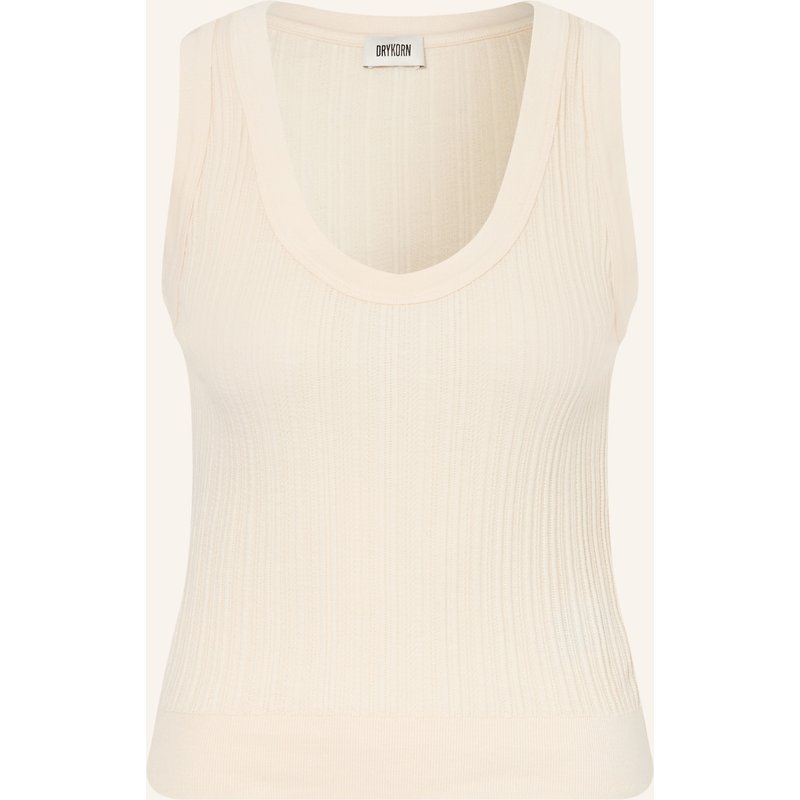 Drykorn Stricktop Sulena weiss