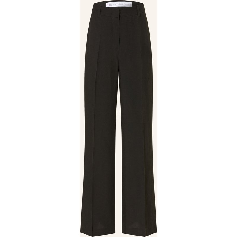 Raffaello Rossi Marlenehose Milara Mit Leinen schwarz