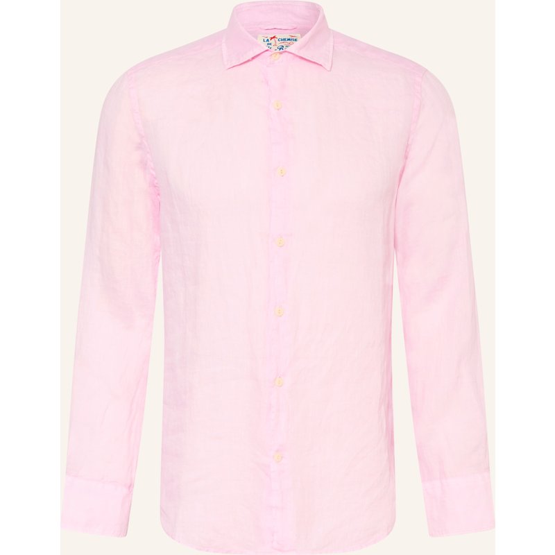mc2 Saint Barth Resorthemd Pamplona Comfort Fit Aus Leinen pink
