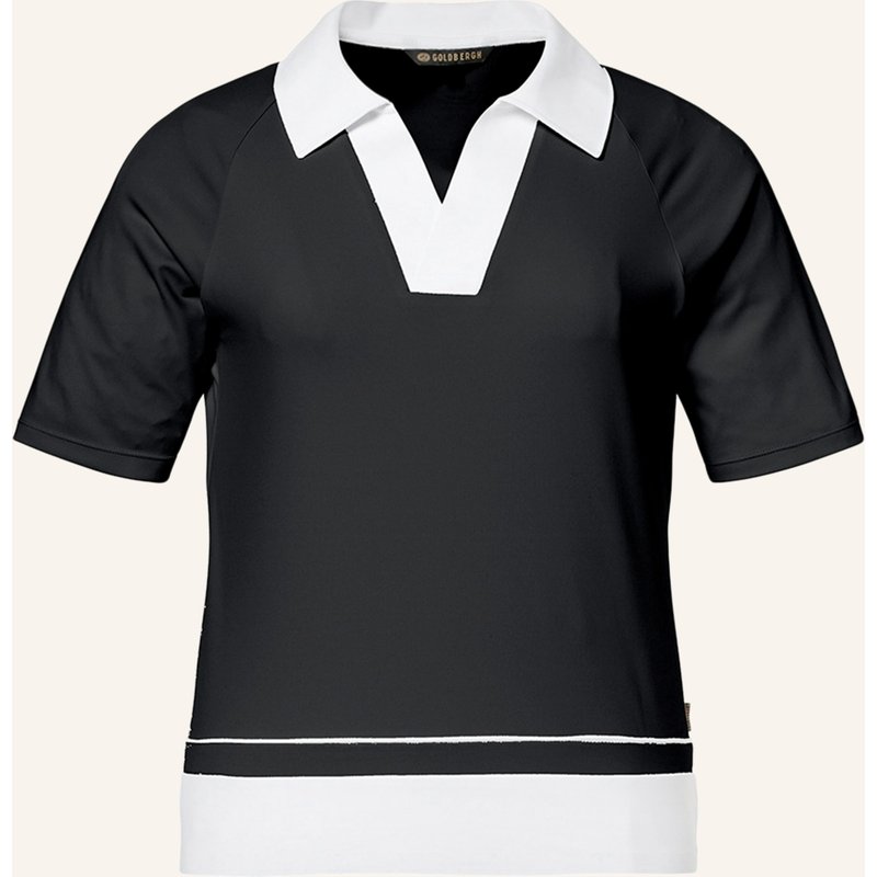 Goldbergh Funktions-Poloshirt Piccola schwarz