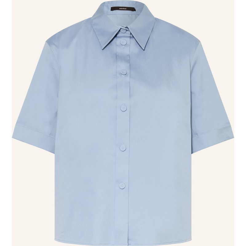 Windsor. Hemdbluse blau
