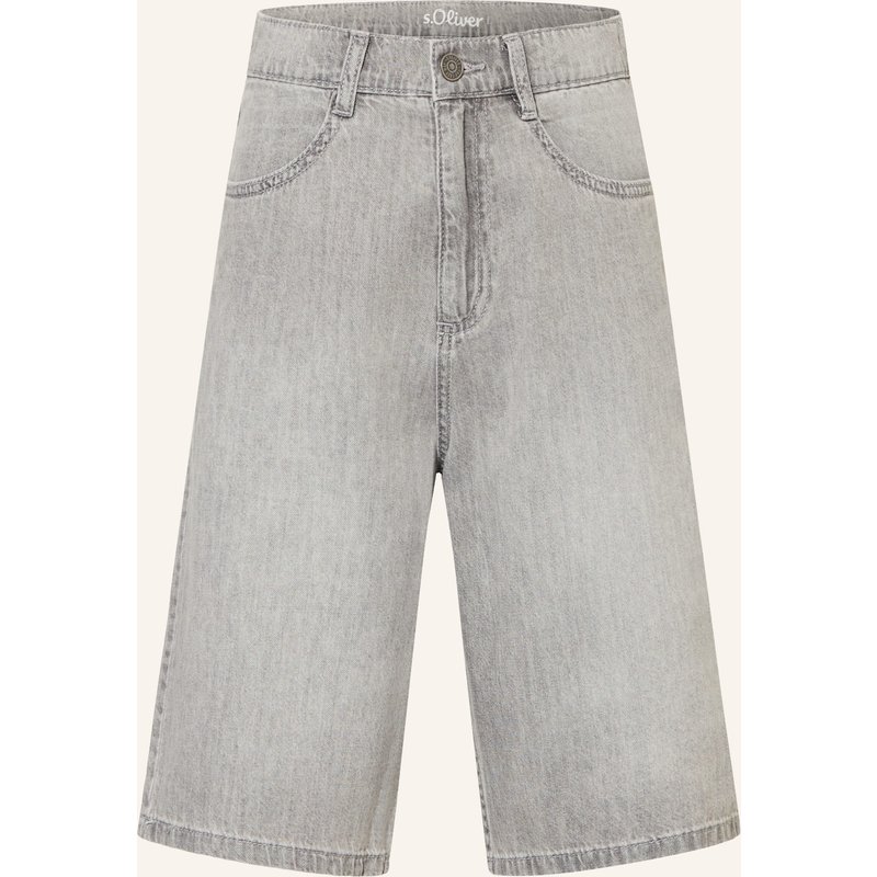 S.Oliver Red Jeans-Bermudas grau