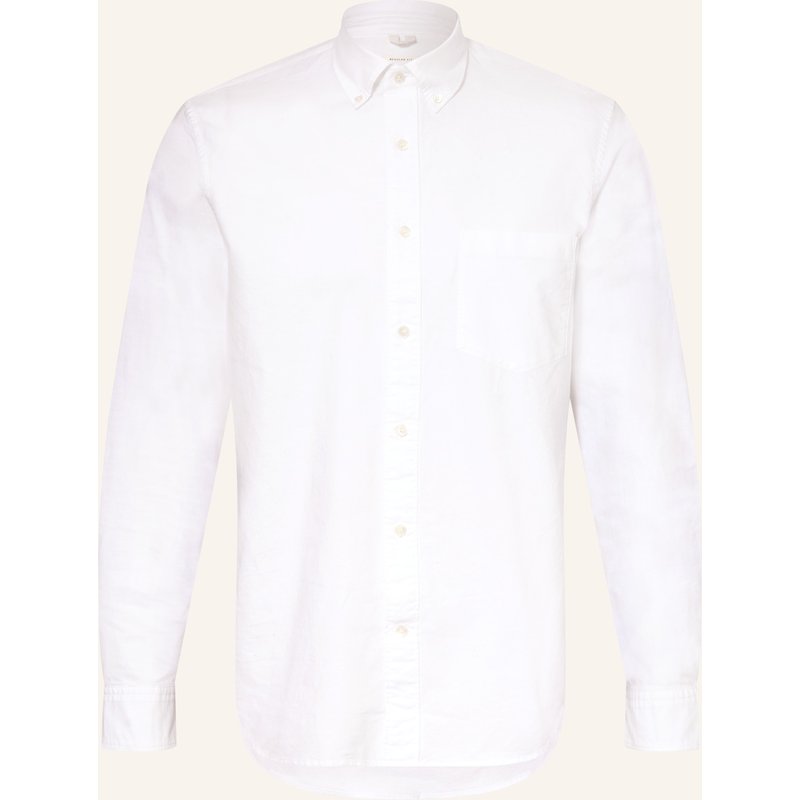 Arket Oxfordhemd Regular Fit weiss