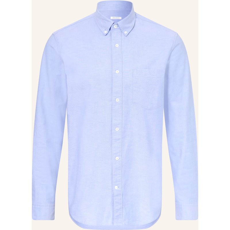 Arket Oxfordhemd Regular Fit blau