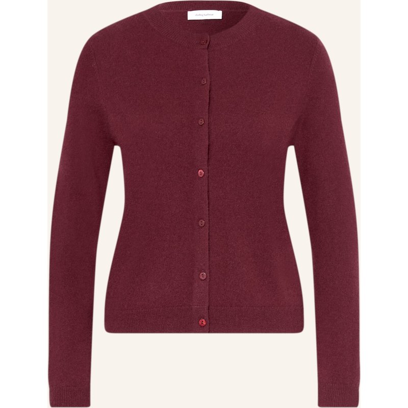 Darling Harbour Strickjacke Aus Cashmere rot