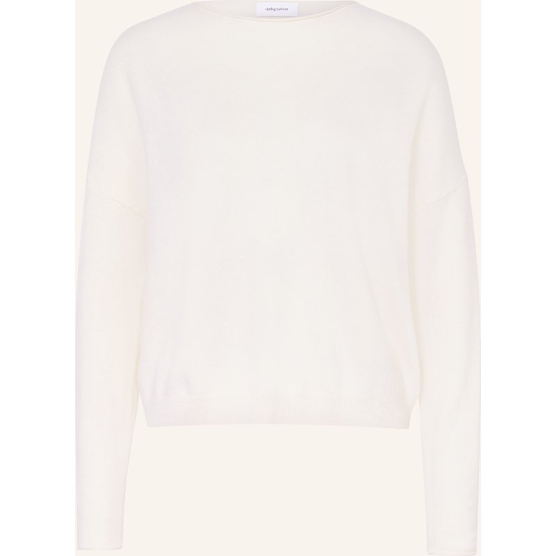 Darling Harbour Cashmere-Pullover weiss