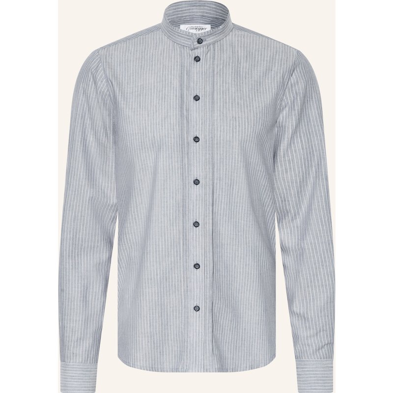 Grasegger Trachtenhemd Kissing Regular Fit blau