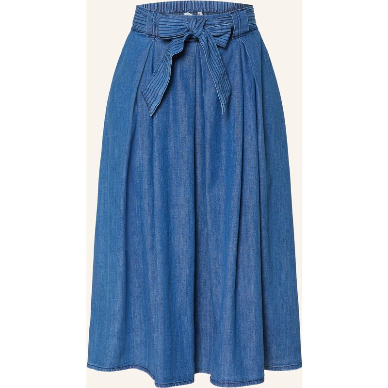 More & More Jeansrock blau