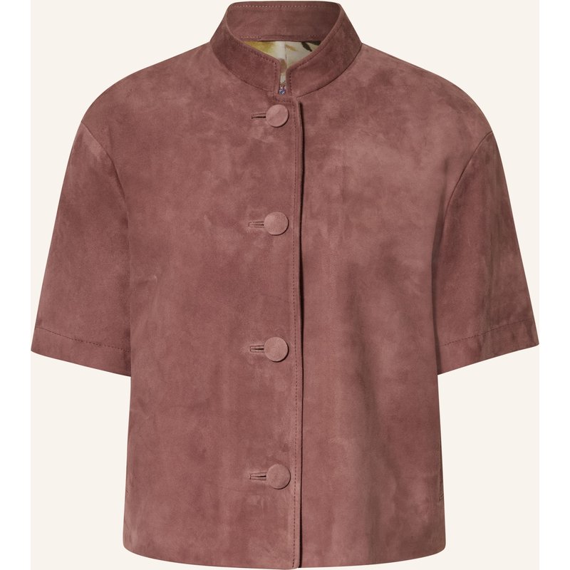 Meindl Trachten-Lederjacke Nizza rot
