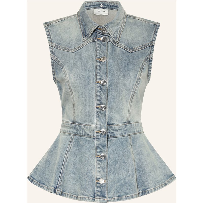 Gestuz Jeansweste Gznoma blau