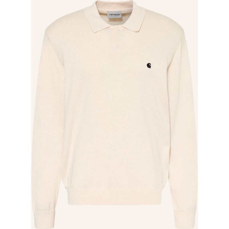 Carhartt Wip Strick-Poloshirt Madison weiss