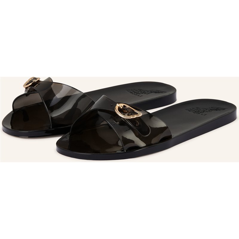 Ancient Greek Sandals Pantoletten Filia Jelly schwarz