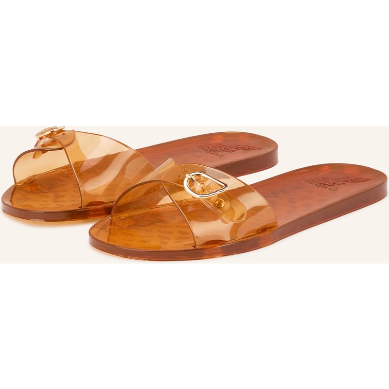 Ancient Greek Sandals Pantoletten Filia Jelly braun