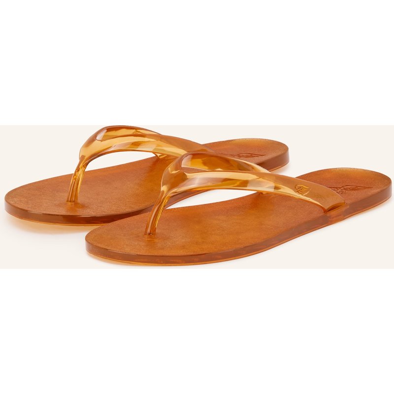 Ancient Greek Sandals Zehentrenner Jelly braun