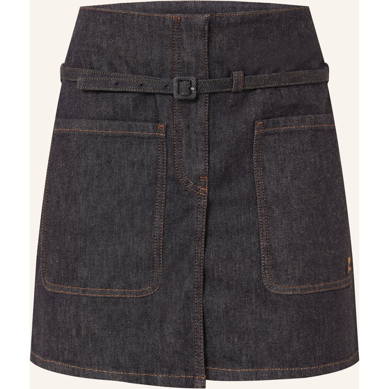 Courrèges Jeansrock blau