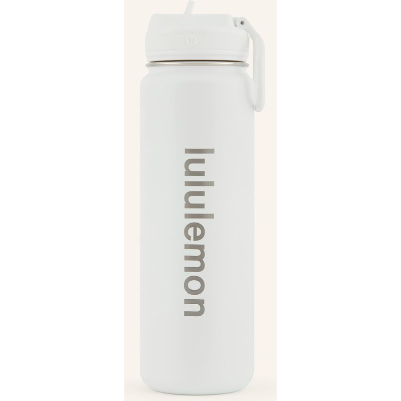 Lululemon Trinkflasche Back To Life weiss