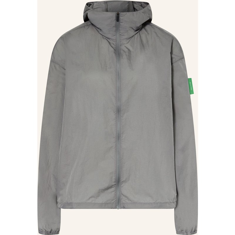 District Vision Laufjacke Ultralight Nylon Windbreaker grau