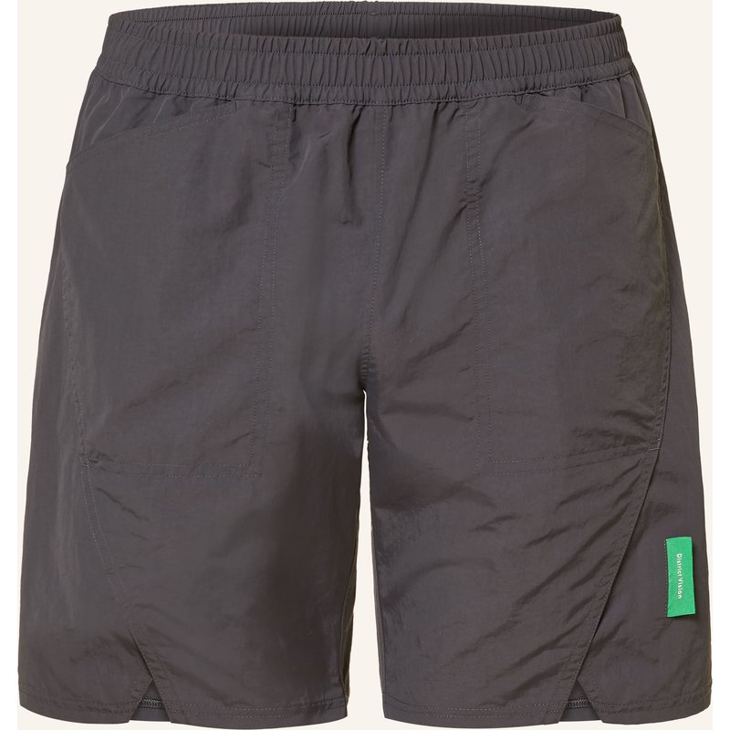 District Vision Laufshorts Taslan grau