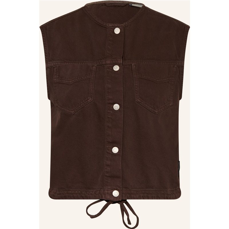 Marc O'polo Denim Jeansweste braun