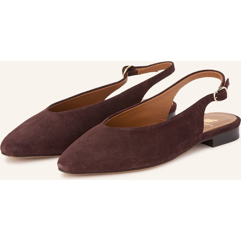 Bobbies Slingballerinas Anouk braun
