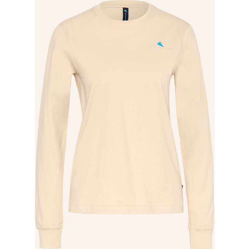 Klättermusen Longsleeve Root Logo beige