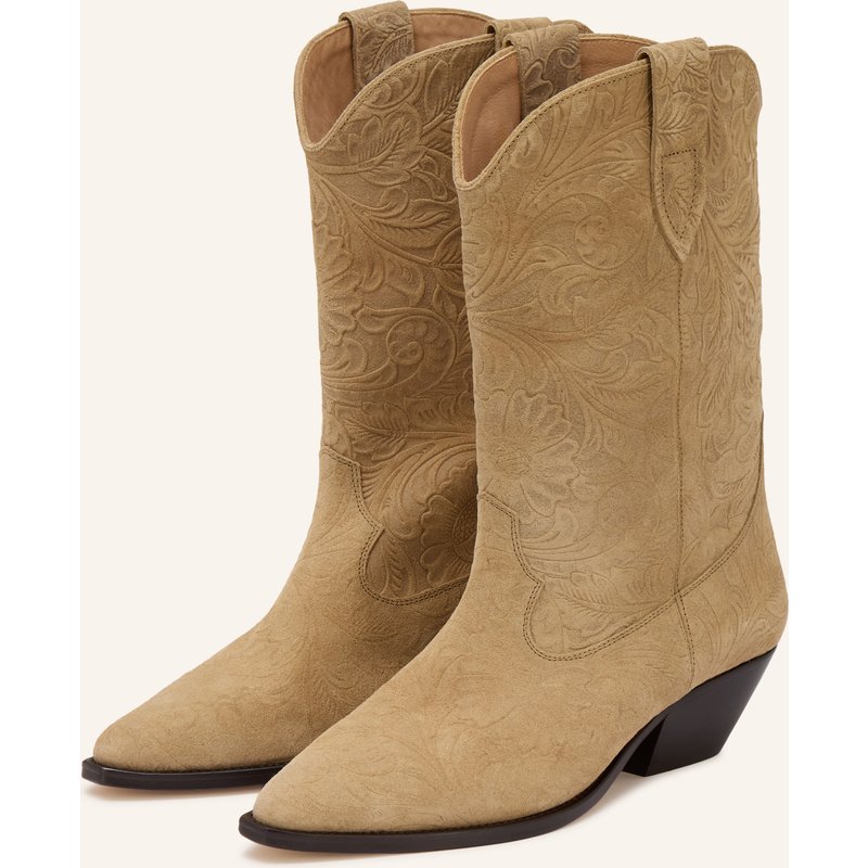 Isabel Marant Cowboy Boots Duerto beige