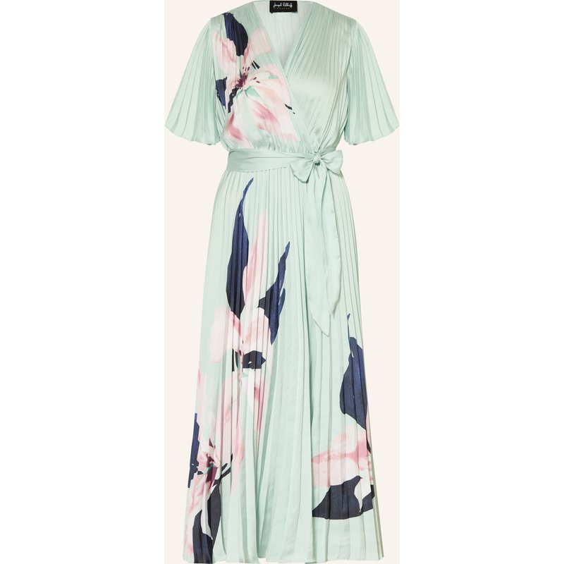 Joseph Ribkoff Signature Plisseekleid In Wickeloptik gruen