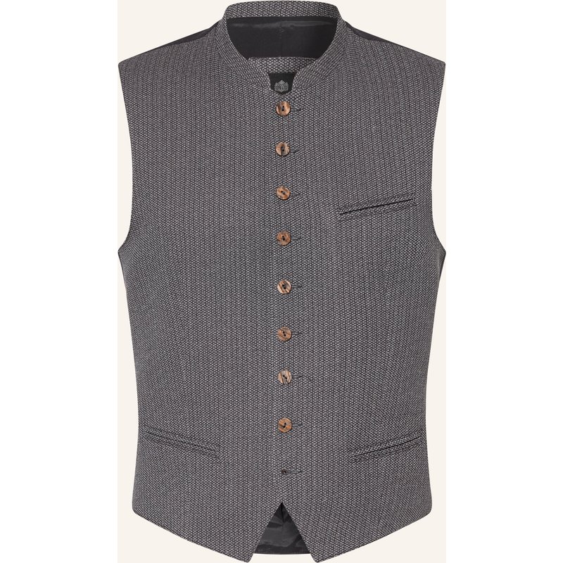 Hammerschmid Trachtenweste Carl Slim Fit blau