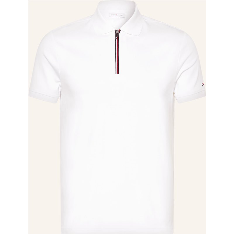 Tommy Hilfiger Jersey-Poloshirt weiss