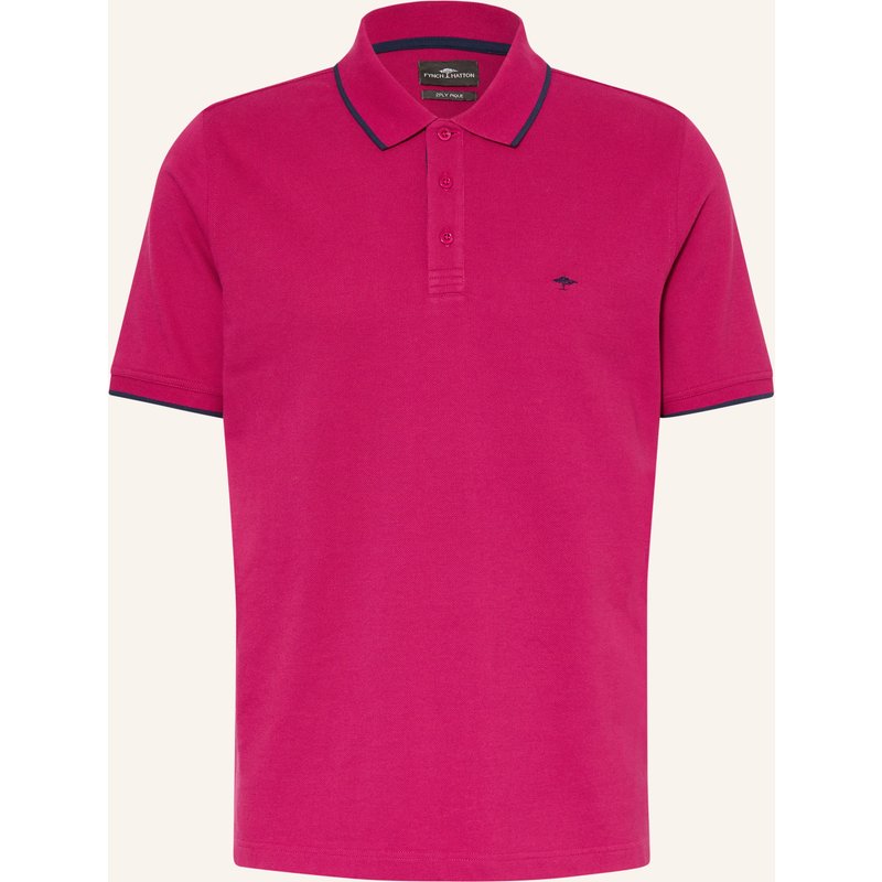 Fynch-Hatton Picqué-Poloshirt Regular Fit rot