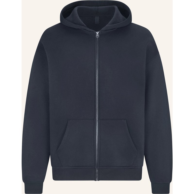 Skims Lounge-Sweatjacke Fleece Lounge blau