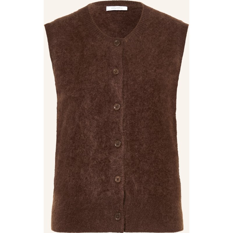 Darling Harbour Strickweste Aus Cashmere braun