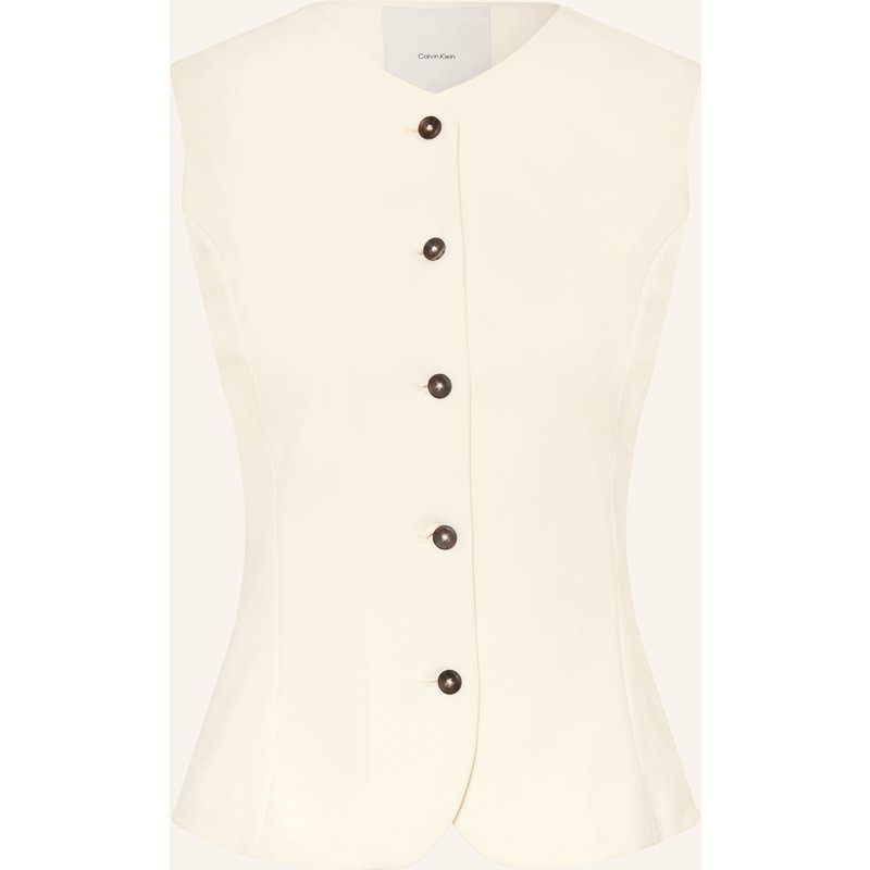 Calvin Klein Blazerweste weiss