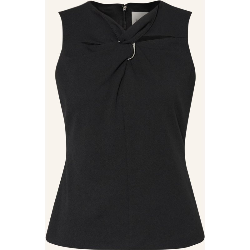 Calvin Klein Blusentop Mit Cut-Outs schwarz