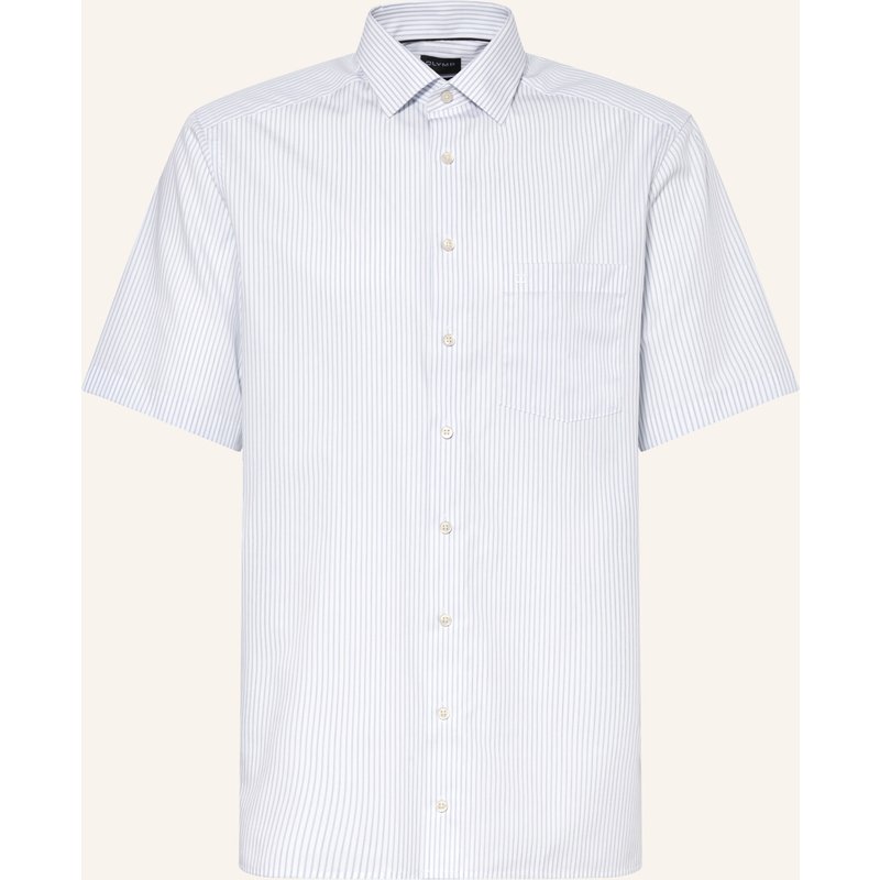 Olymp Kurzarm-Hemd Luxor Comfort Fit blau