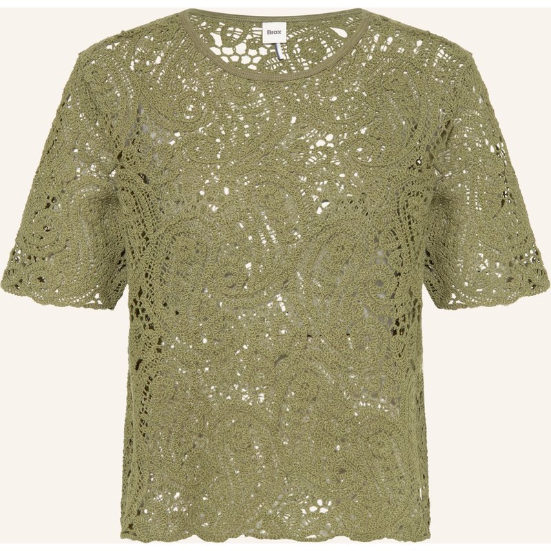 Brax Häkelshirt Cara S gruen