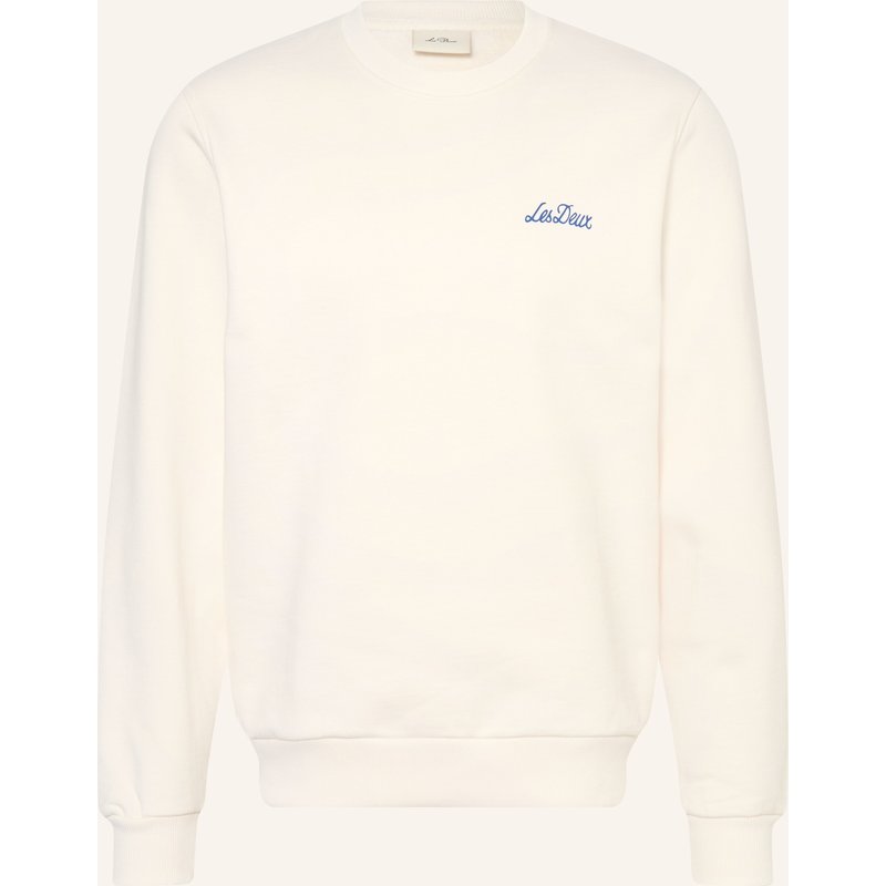 Les Deux Sweatshirt Bouquet weiss