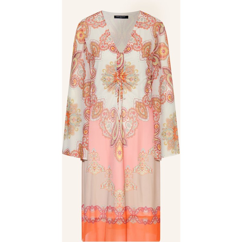 Ana Alcazar Mesh-Kleid orange