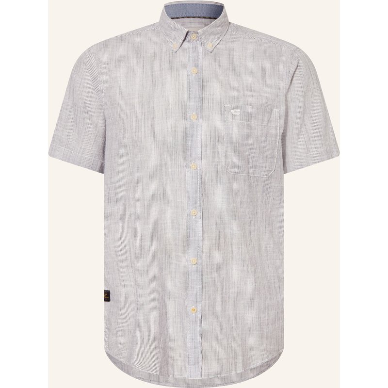 Camel Active Kurzarm-Hemd Regular Fit weiss