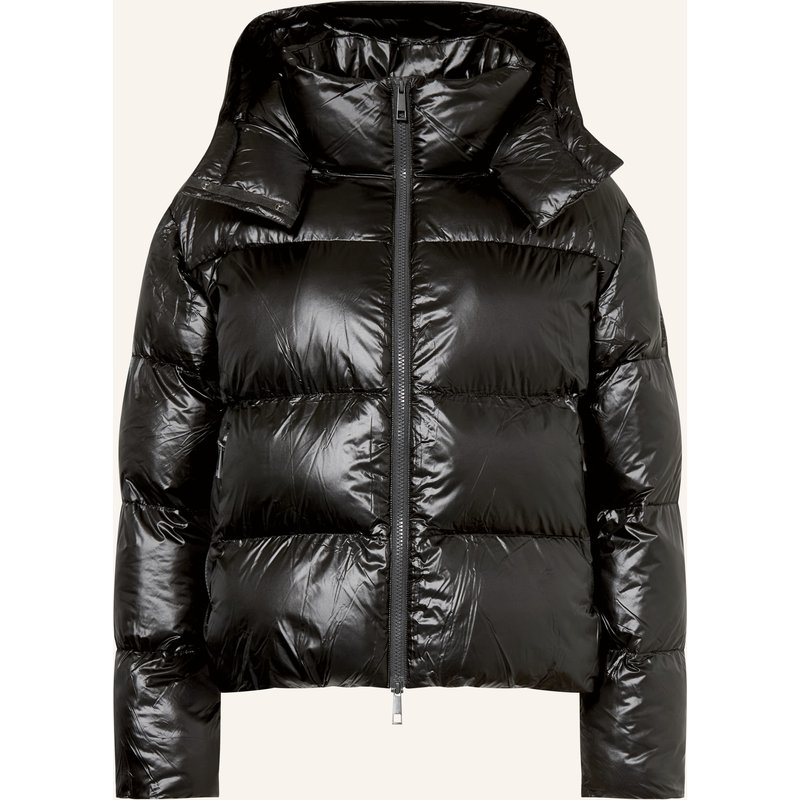 Darling Harbour Steppjacke Mit Abnehmbarer Kapuze schwarz