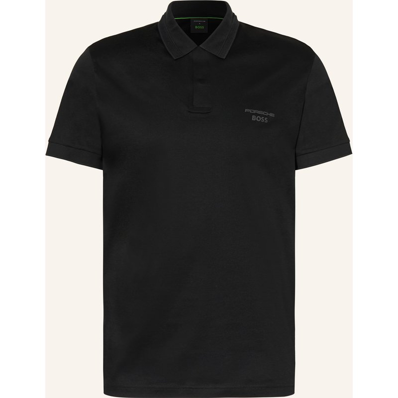 Boss Jersey-Poloshirt Spirit 70 Regular Fit schwarz