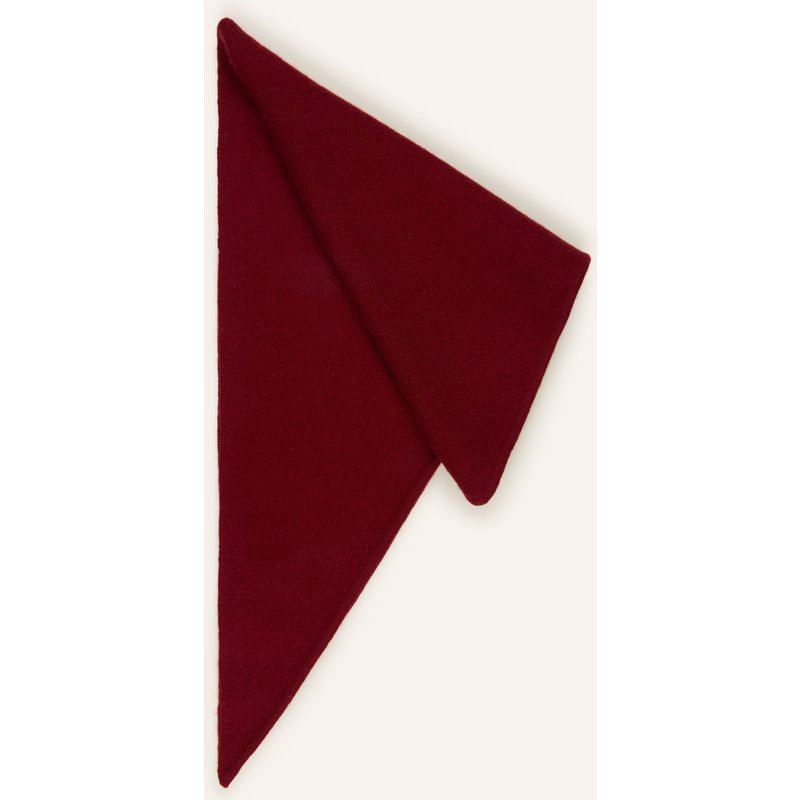 Darling Harbour Dreieckstuch Mit Cashmere rot